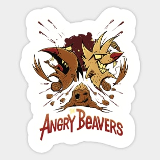 Angry Beavers Sticker